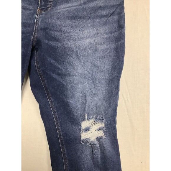 NWT KUT Women’s distressed Rachael High Rise Fab Ab Mom Jean size 14W - Picture 5 of 7
